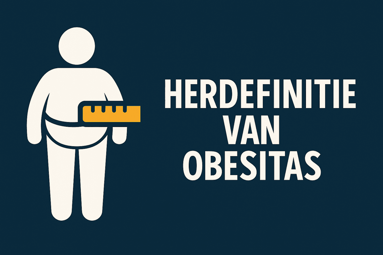 Nieuwe definitie van obesitas verhoogt het aantal mensen dat het heeft