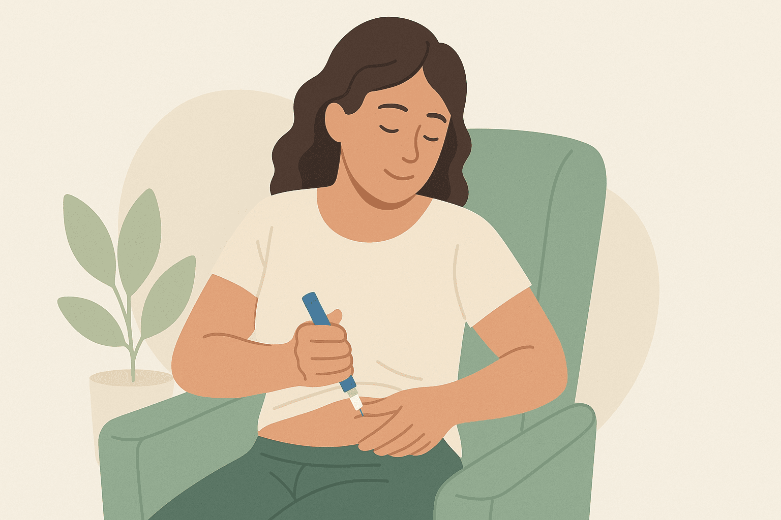 De eerste keer injecteren met Ozempic (semaglutide)