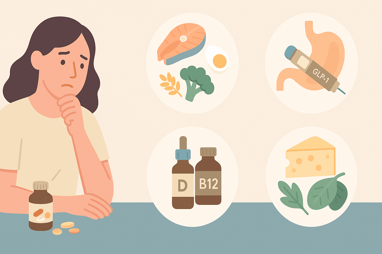 Supplementen tijdens GLP-1: wanneer wél en wanneer niet