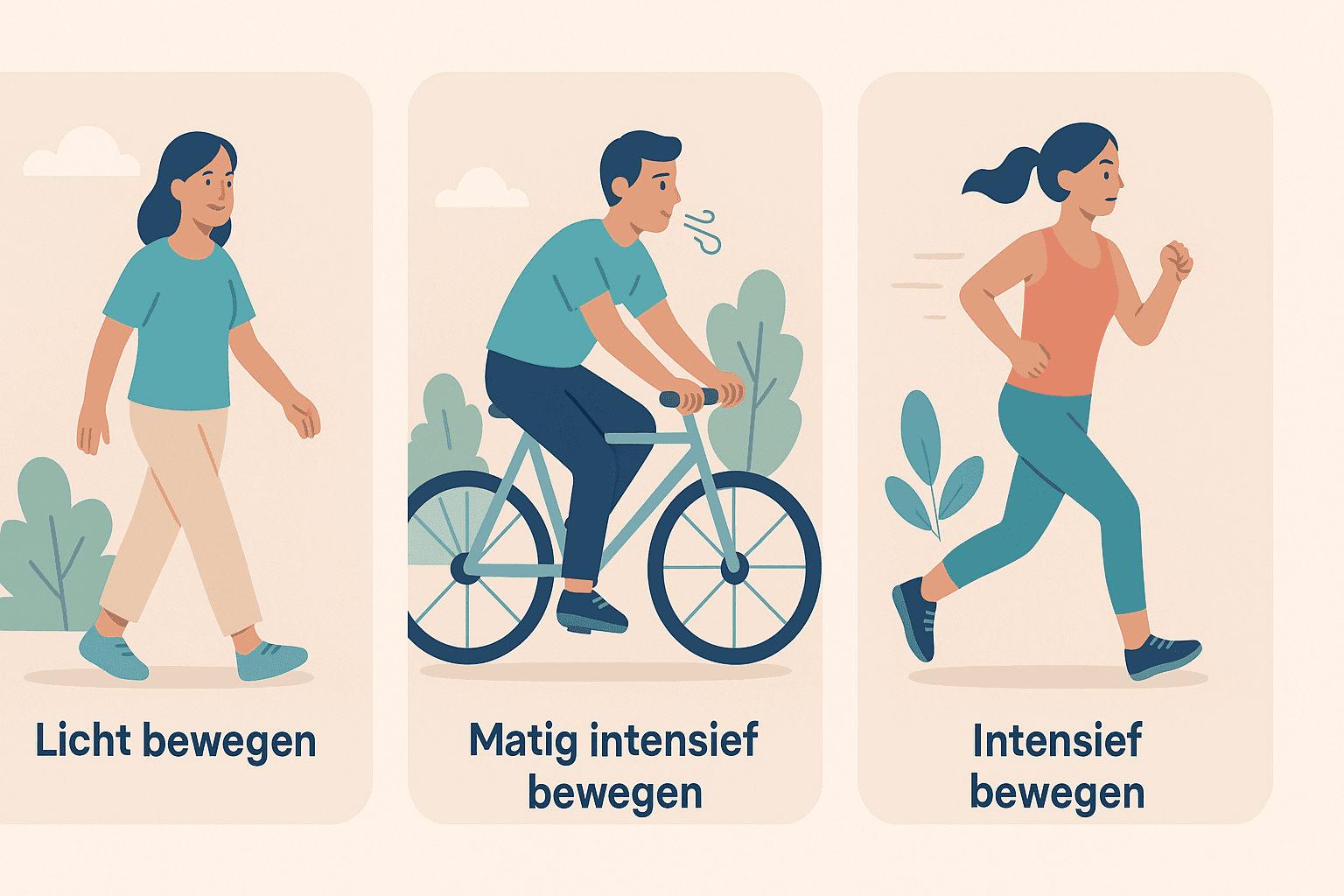 Bewegen: Hoe herken je de intensiteit en bouw je het op?
