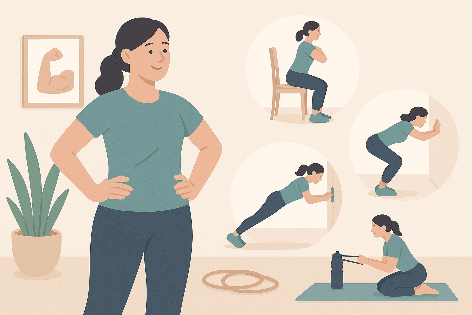 Krachttraining thuis: sterk worden zonder sportschool