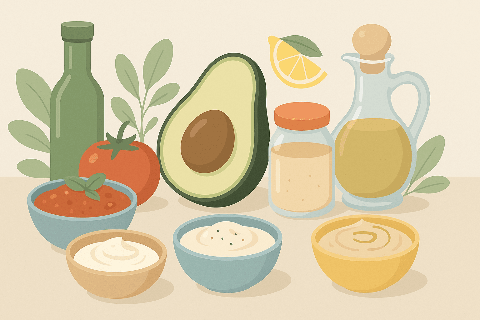 Gezonde sauzen en dressings: meer smaak, minder gedoe