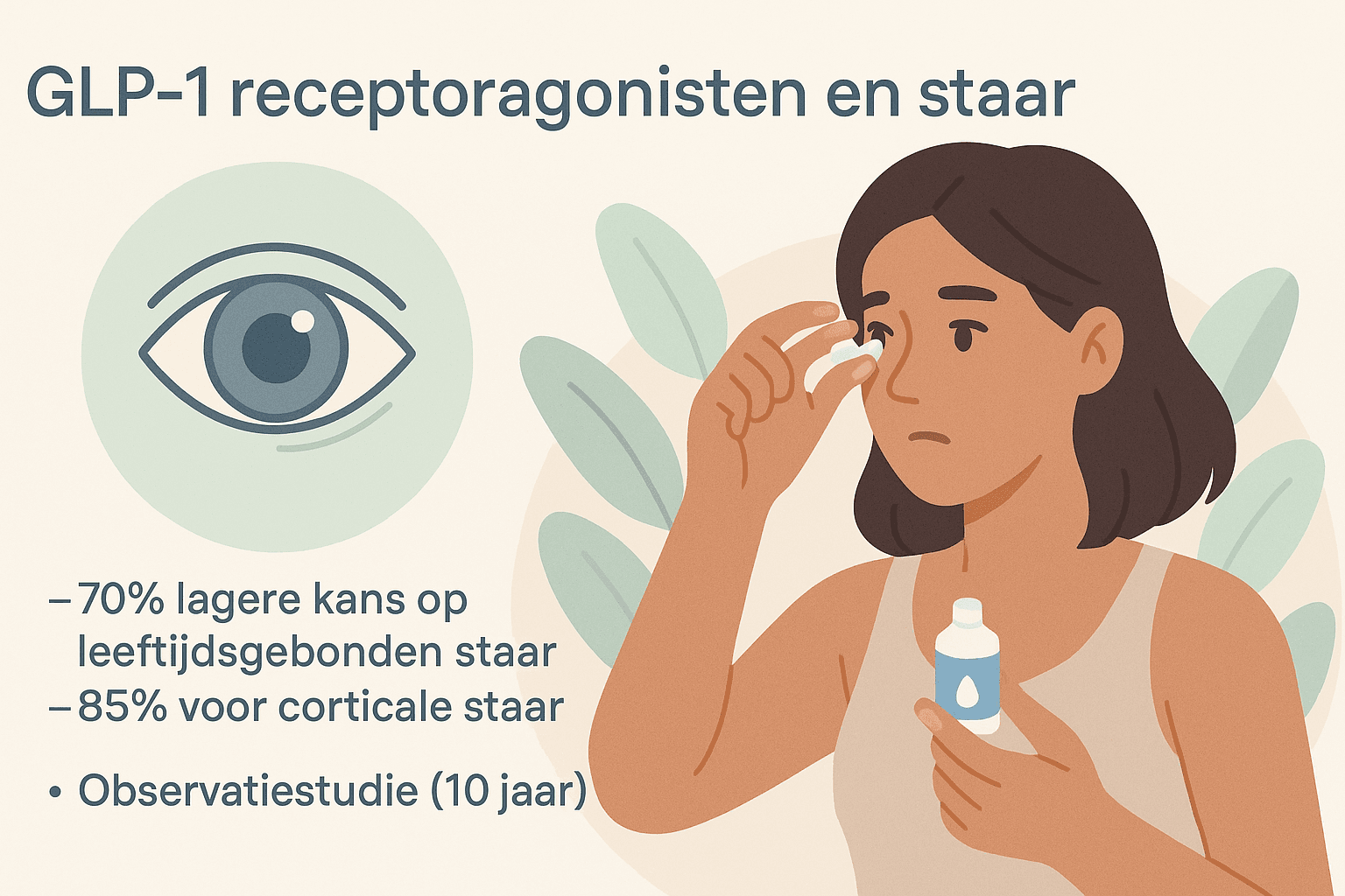 Populaire afslankmedicatie kan beschermen tegen staar