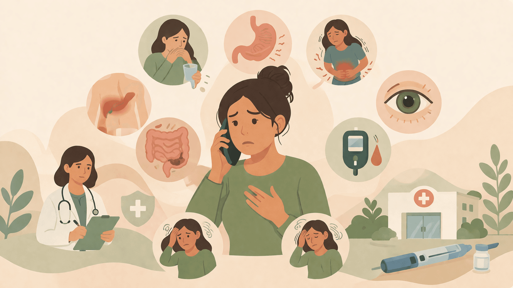 Wanneer moet je met GLP-1 direct contact opnemen met je huisarts of spoedzorg?